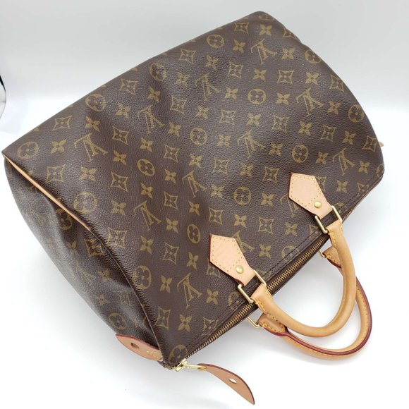 100% Authentic Louis Vuitton Speedy 35 Monogram Boston Hand Bag - Picture 5 of 16